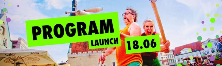 Kalendarisse märkimiseks: Tallinna Fringe 2026 programmi esimene osa avalikustatakse 18. juunil!