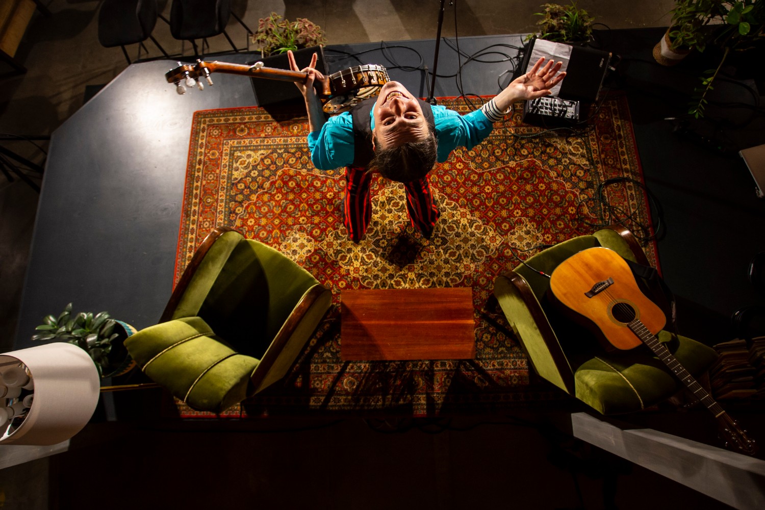 Banjolectric concert at ANKRUsaal Tallinn Fringe Festival Photo by Anton Serdjukov