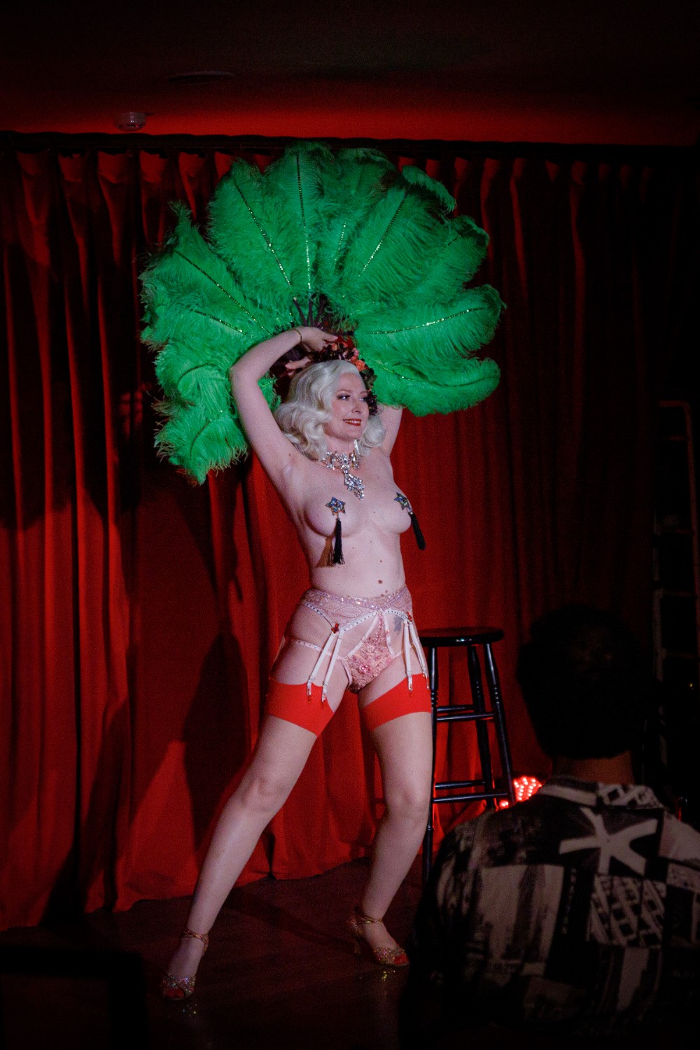 Burlesque at Heldeke Tallinn Fringe Festival Photo Anton Serdjukov