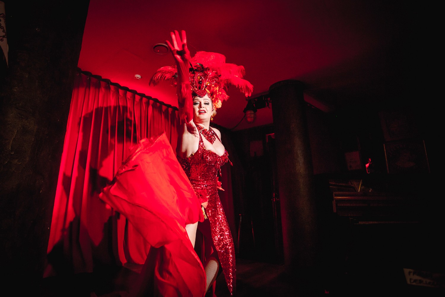 Burlesque show at Heldeke Tallinn Fringe Festival Photo Anton Serdjukov