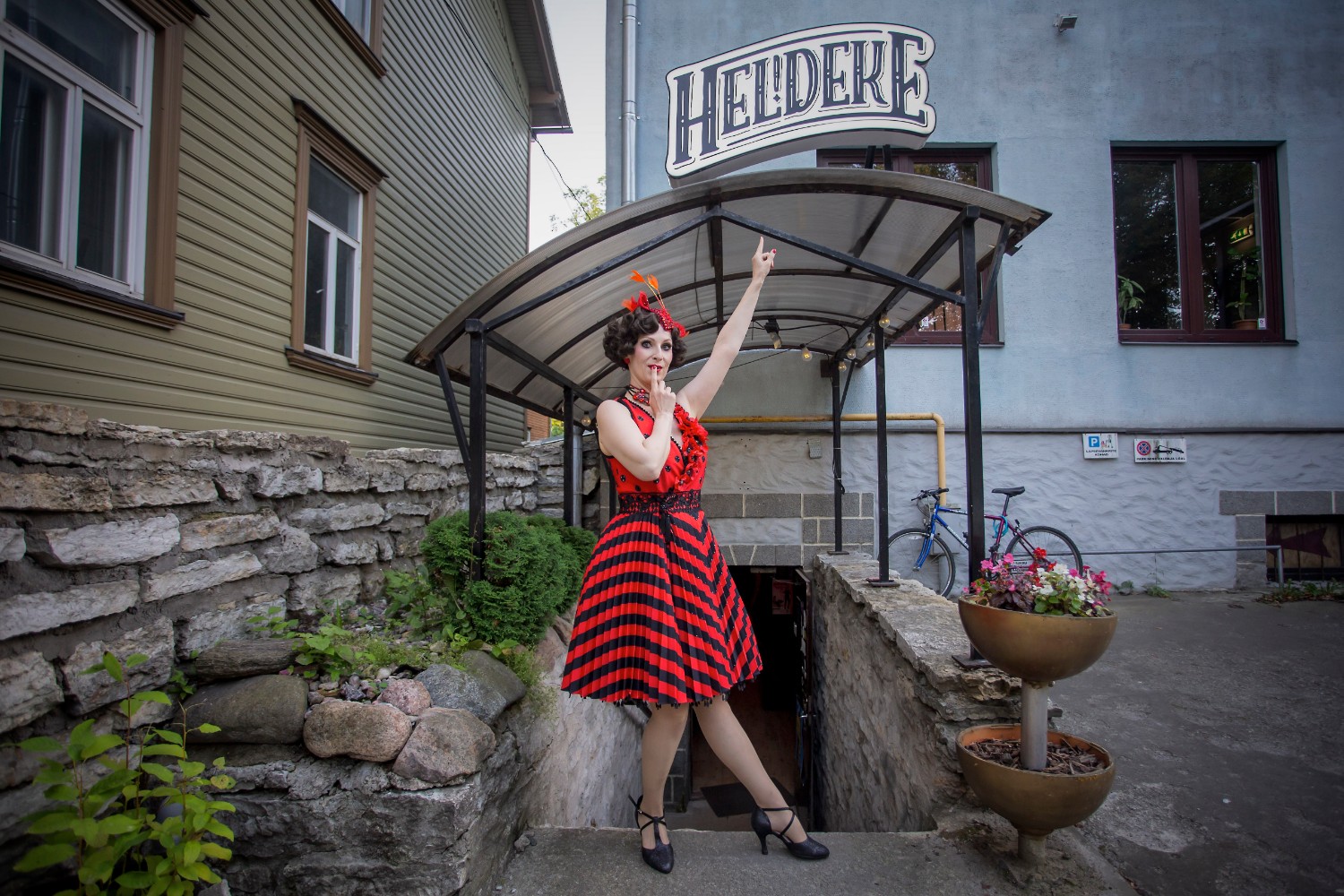 Burlesque show at Heldeke Tallinn Fringe Festival Photo Anton Serdjukov