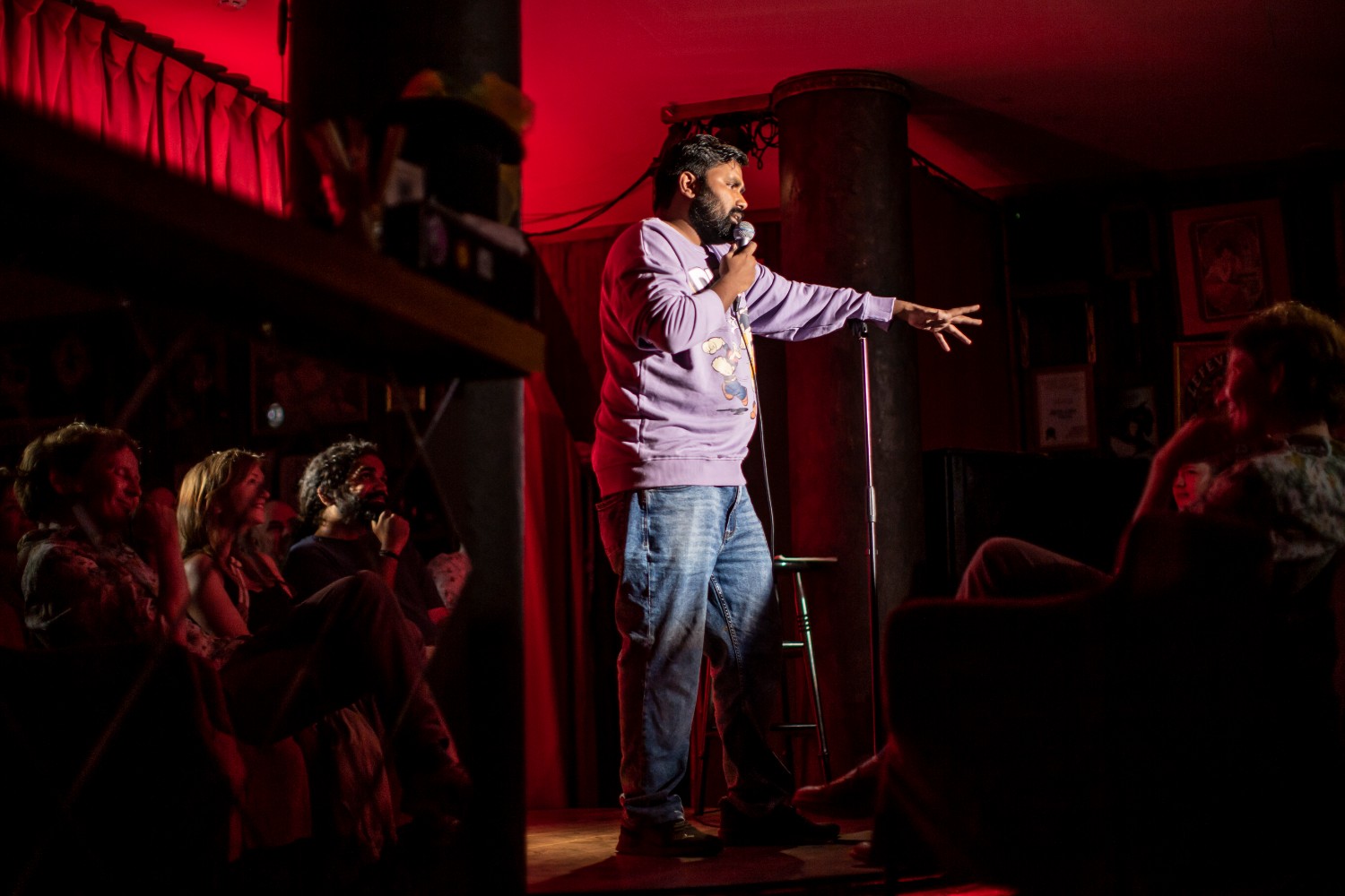 Confessions of a Comedian standup Tallinn Fringe Festival Photo Anton Serdjukov