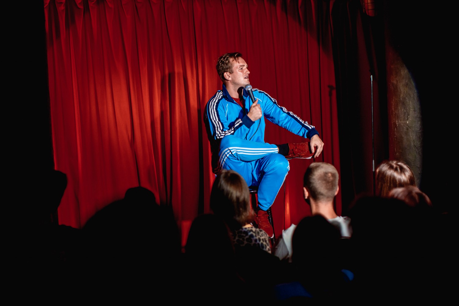 ERIÜRITUS! Pop Up Huumorilabor standup at HeldekeTallinn Fringe Festival Photo Anton Serdjukov