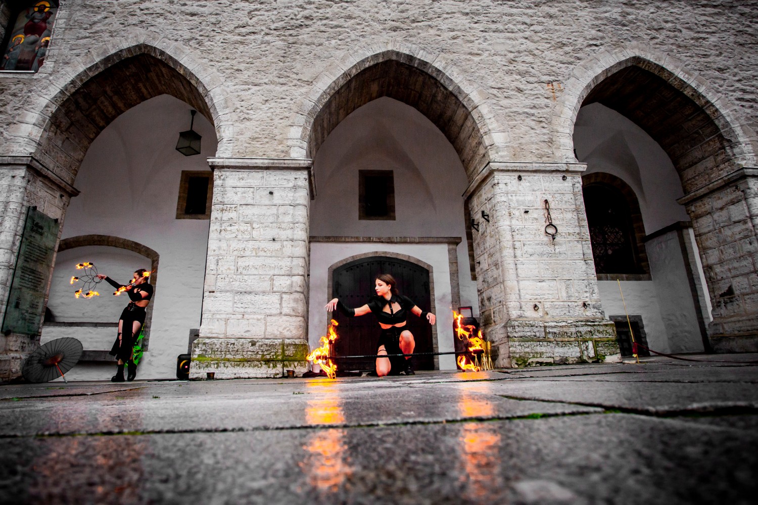 Flame Trance by MistyFire girls at Townhall Tallinn Fringe Festival Photo Anton Serdjukov
