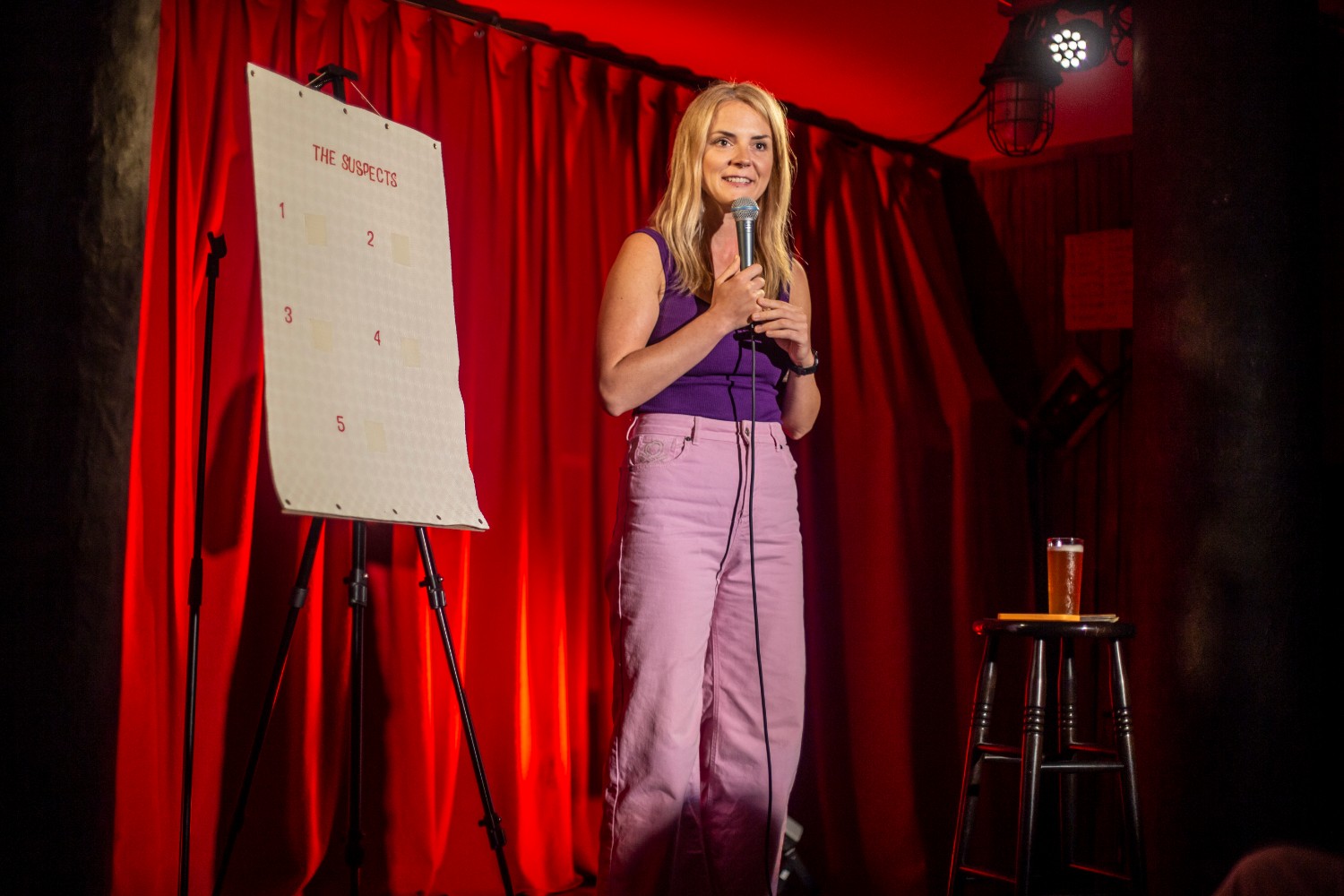 KatNip standup comedy show at Heldeke Tallinn Fringe Festival Photo Anton Serdjukov
