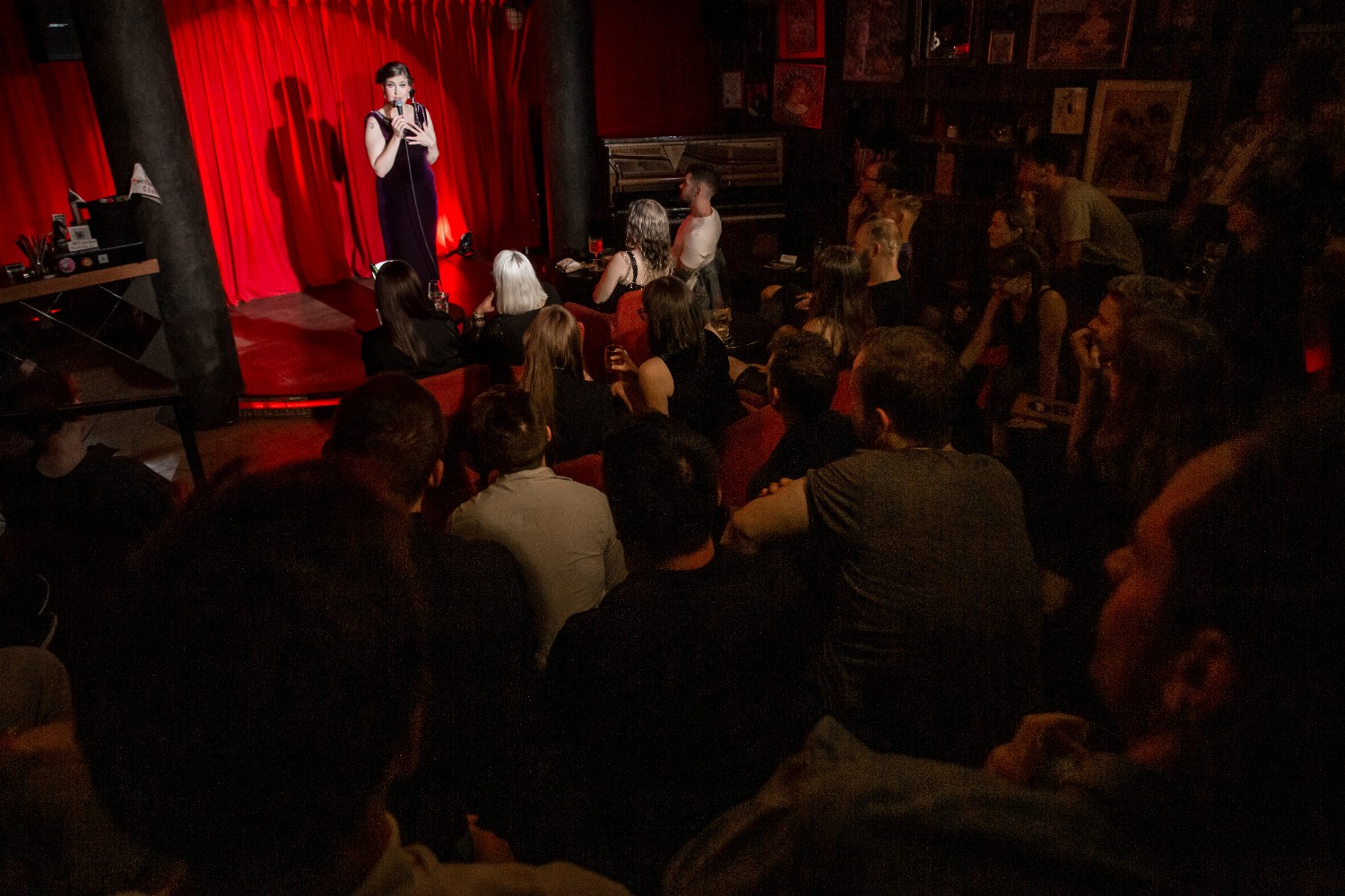 Late Night Cabaret with Kaisa Ling at Heldeke Tallinn Fringe Festival Photo Anton Serdjukov