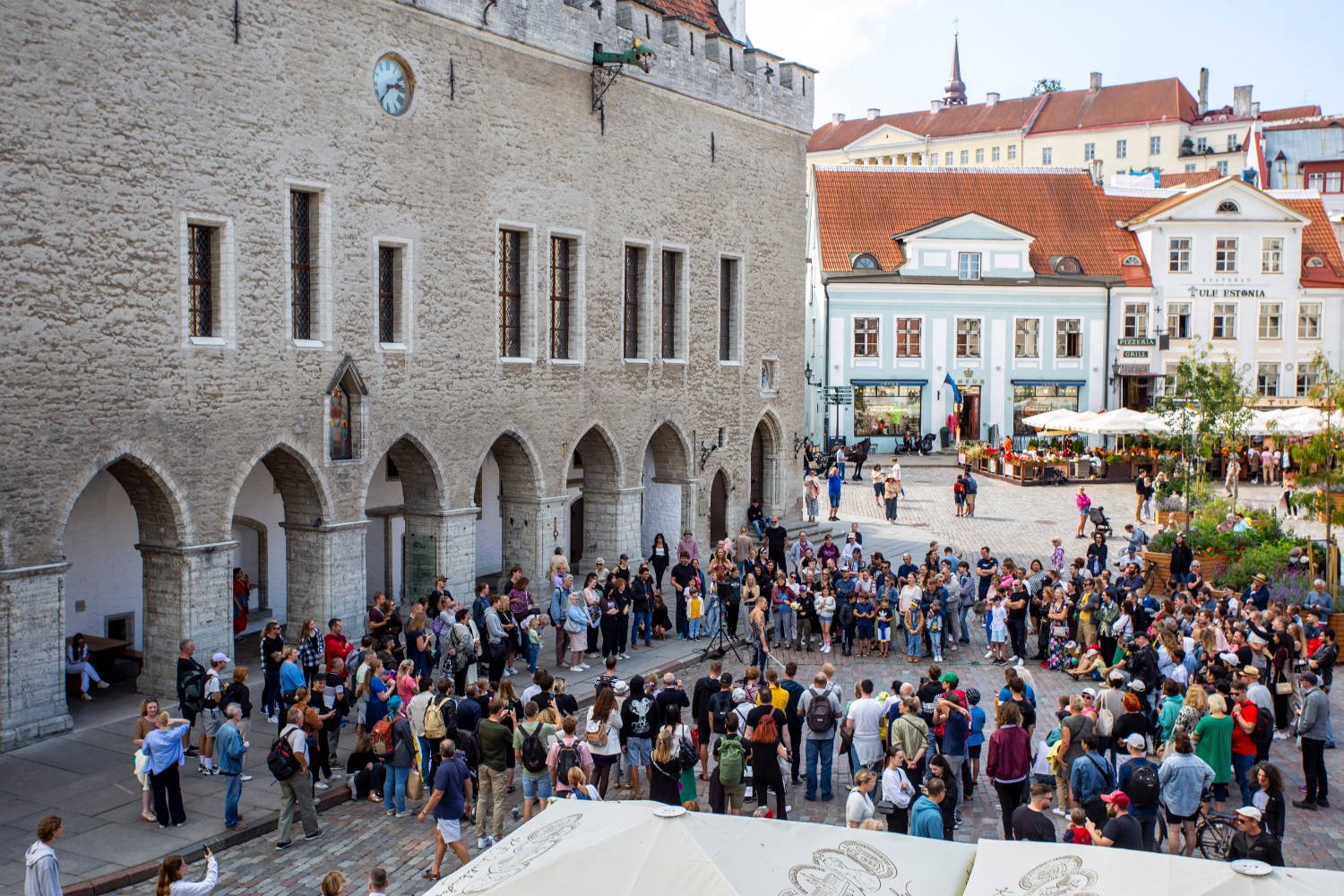 Street Perfromance at Townhall Tallinn Fringe Festival Photo Anton Serdjukov